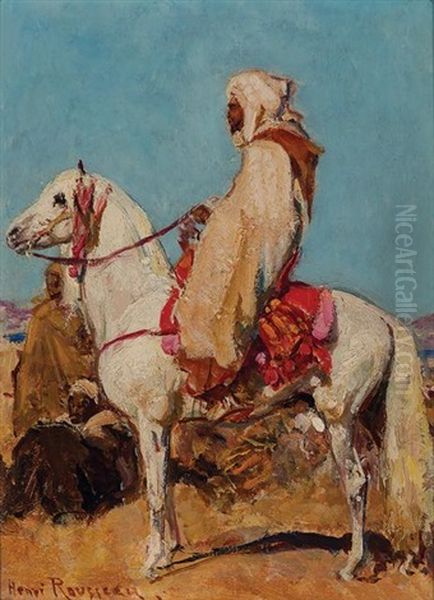 Cavalier Des Ouled Sidi-cheikh Oil Painting by Henri Emilien Rousseau