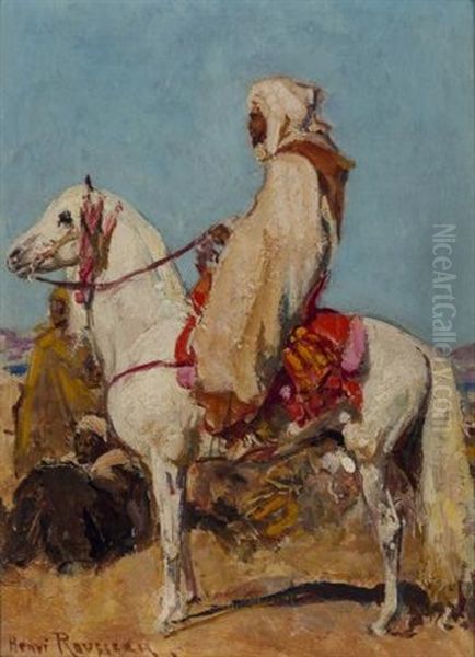 Cavalier Des Ouled Sidi-cheikh Oil Painting by Henri Emilien Rousseau