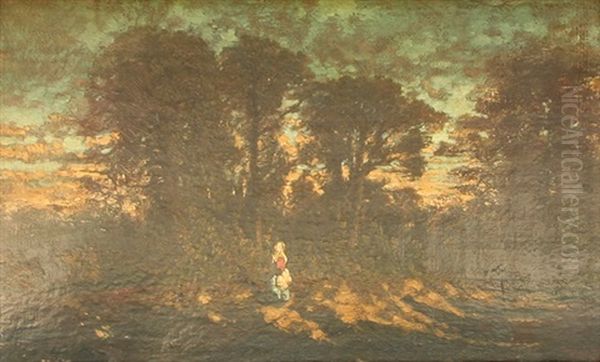 Barbizon Landscape by Theodore Rousseau