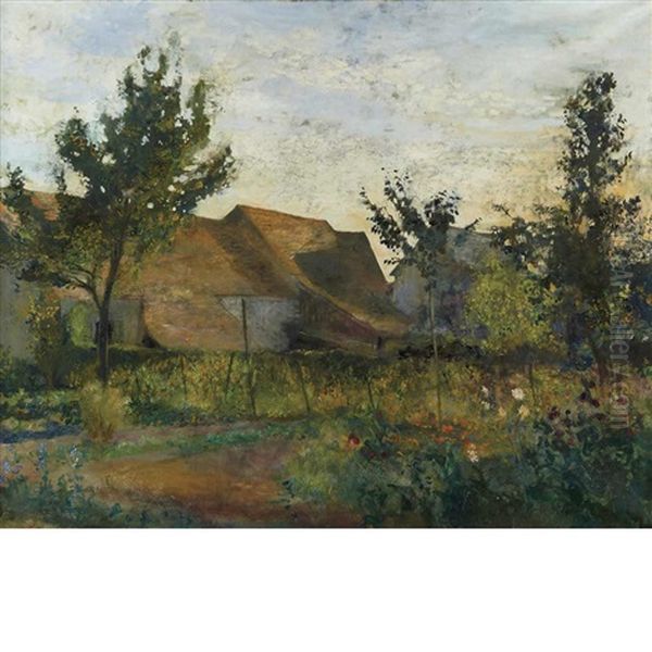 Farm Houses by Pierre Roussel