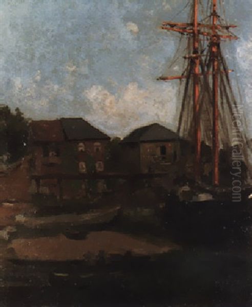 Rochester Oil Painting by Theodore Casimir Roussel