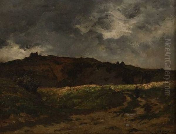 Paysage Anime, Jour D'orage Oil Painting by Paul Louis Joseph Roux