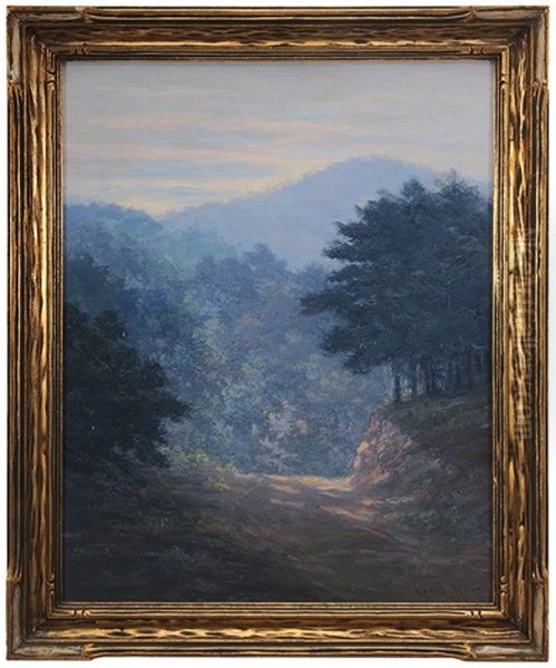 Melrose Mountain Oil Painting by Louis Rowell