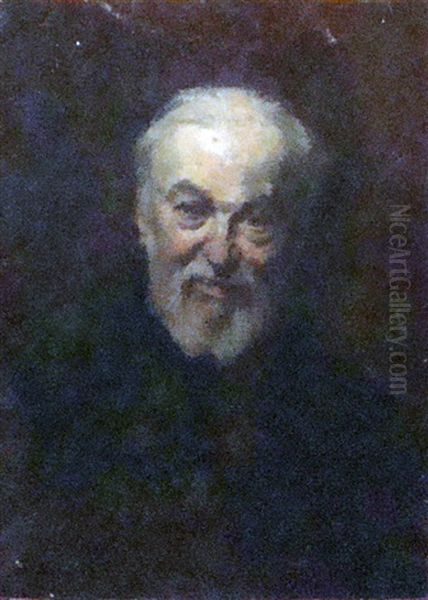 Portrait D'homme En Buste Oil Painting by Ferdinand Victor Leon Roybet