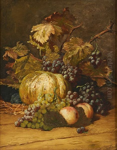 Composition Aux Fruits Oil Painting by Josef van de Roye