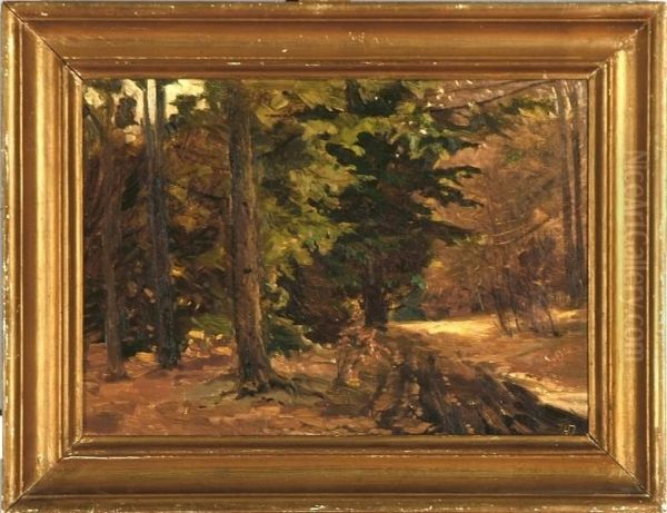 Two Danish Landscapes Oil Painting by Armand Both