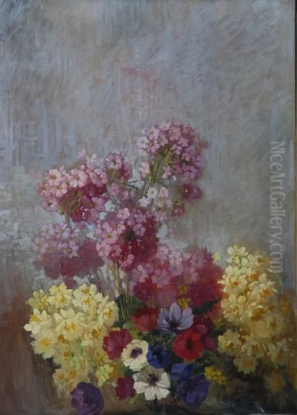 Fiori Oil Painting by Pirro Bottaro