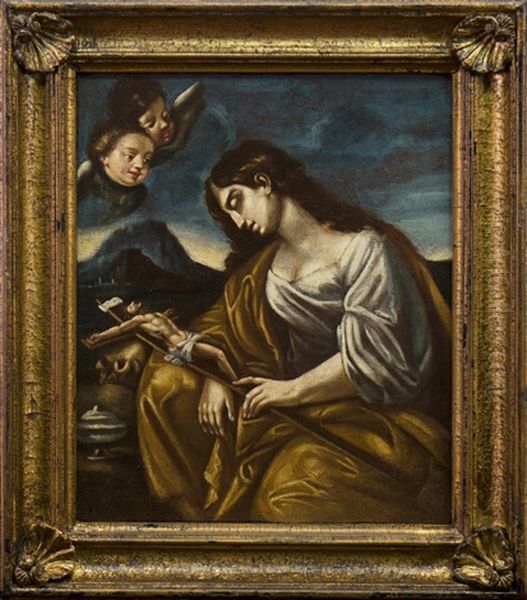 The Penitent Magdalene Oil Painting by Alexander Runciman