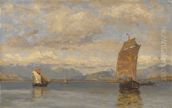 Am Bodensee by Julius Friedrich Ludwig Runge