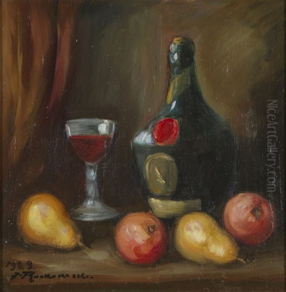 Still-life Oil Painting by Jalmari Ruokokoski