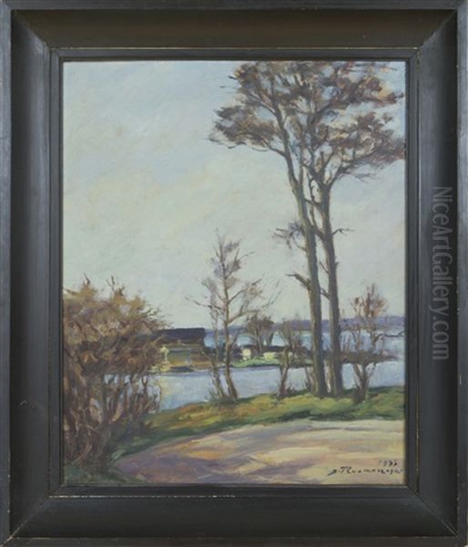 Hietalahti Oil Painting by Jalmari Ruokokoski