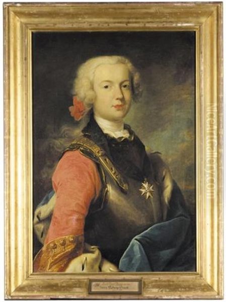 Portrait Of Duke Ludwig Ernst Of Brunswick-luneburg Oil Painting by Cavaliere Carlo Francesco Rusca