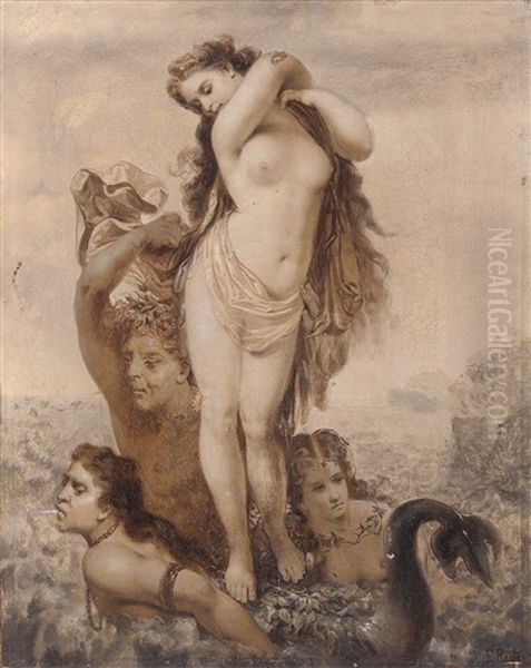 Venus Oil Painting by Franz Russ the Younger