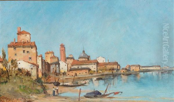 S. Giovanni, Venezia Oil Painting by Robert Russ