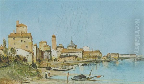 S. Giovanni, Venezia Oil Painting by Robert Russ