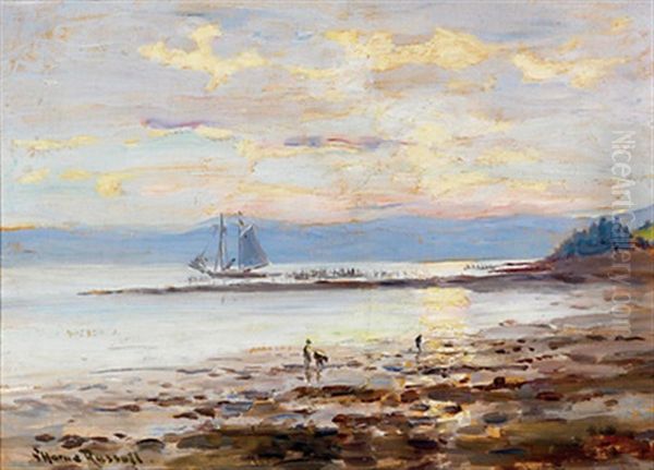 St. Andrews, N.b. Oil Painting by George Horne Russell