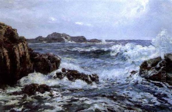 Incoming Tide, Grand Manan Oil Painting by George Horne Russell