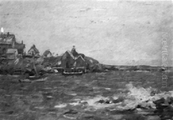 Blue Rocks, N.s. Oil Painting by George Horne Russell