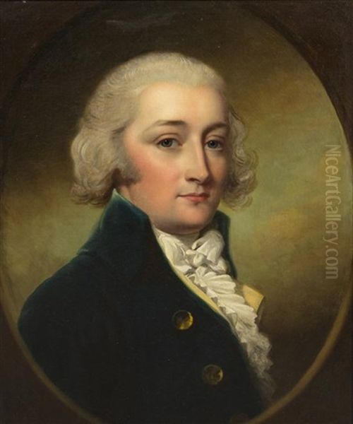 Portrait Of Thomas Townley Parker Oil Painting by John Russell