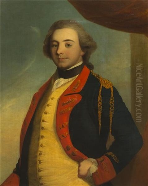 Colonel Thomas Thornton, First Projector Of The English Militia Oil Painting by John Russell