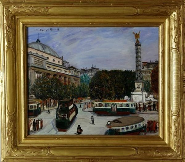 Place De La Bastille by Morgan Russell