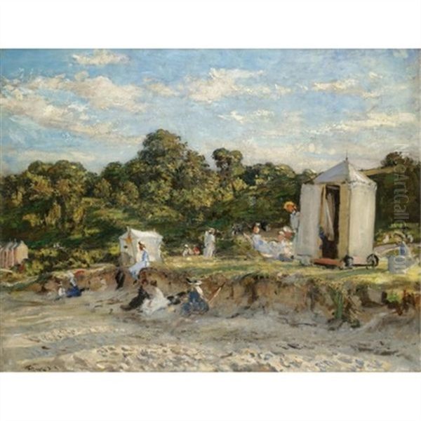 Summer Pleasures Oil Painting by Walter Westley (Sir) Russell