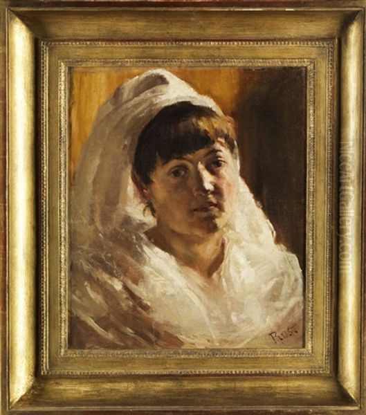 Portrait Einer Jungen Frau Oil Painting by  Rust