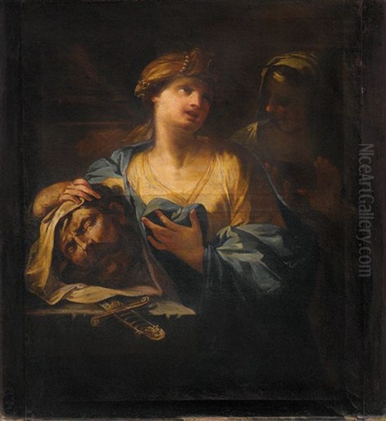 Judith Mit Dem Kopf Des Holofernes Oil Painting by Clemente Ruta