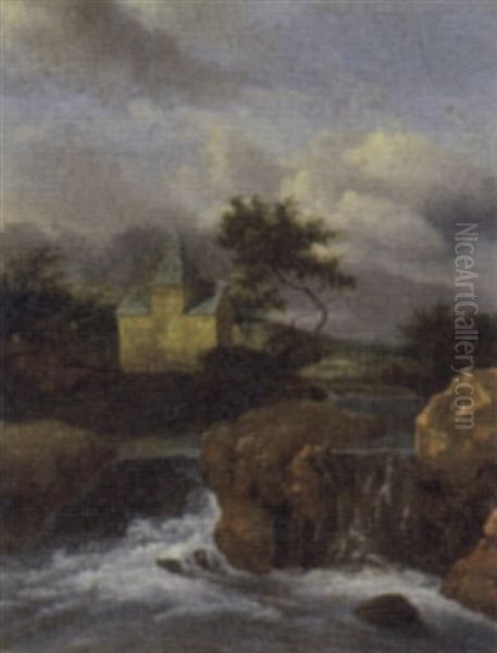 River Landscape by Jacob Salomonsz van Ruysdael