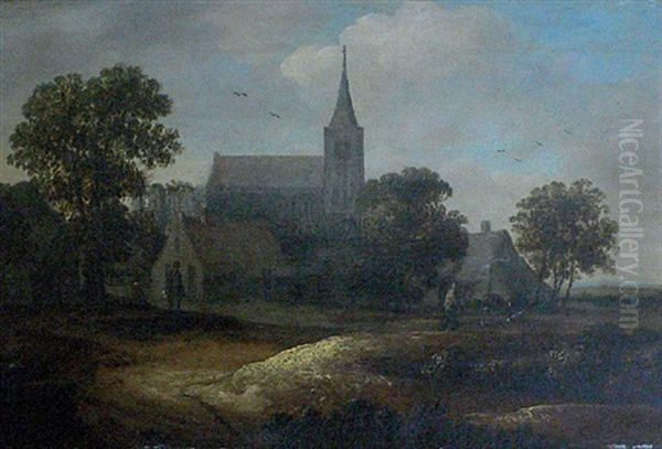 Paysage De Hollande Oil Painting by Jacob van Ruysdael