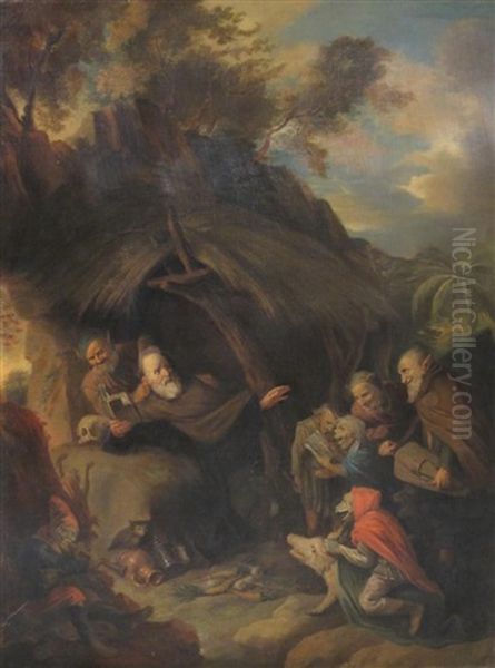 The Temptation Of St. Anthony by David Ryckaert III