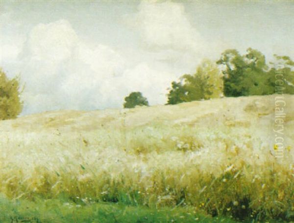 Sommarang Oil Painting by Gustaf Rydberg