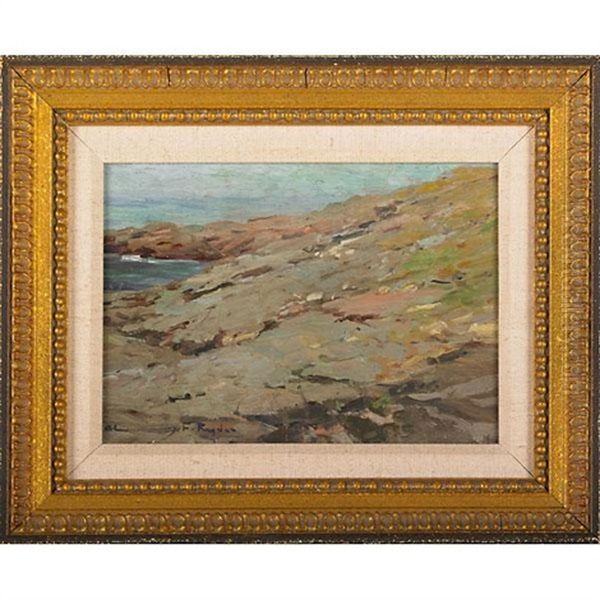 Monhegan Island, Maine Oil Painting by Chauncey Foster Ryder