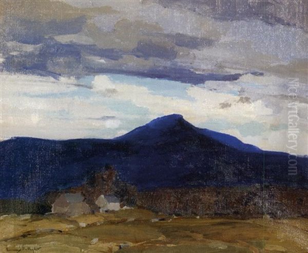 Mount Monadnock, New Hampshire Oil Painting by Chauncey Foster Ryder