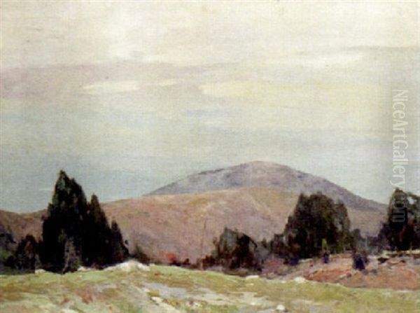 Mount Lovewell Oil Painting by Chauncey Foster Ryder