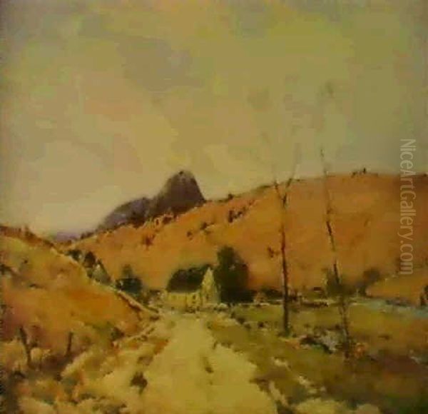 The River Road Oil Painting by Chauncey Foster Ryder