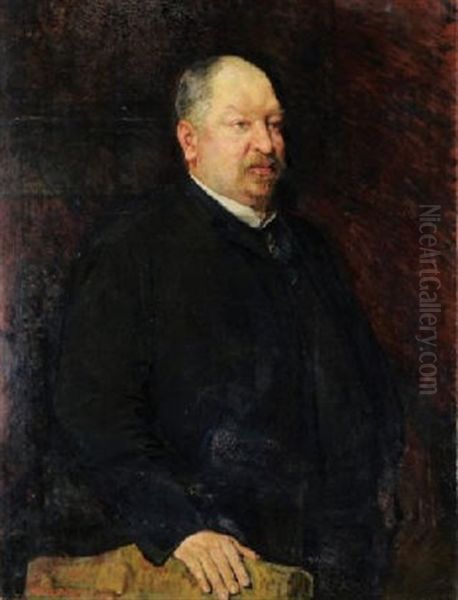 Portrait De Camille Laurent Oil Painting by Theo van Rysselberghe