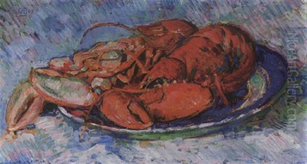 Nature Morte Au Homard by Theo van Rysselberghe