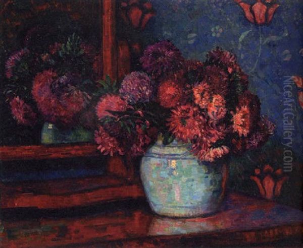 Marguerittes Oil Painting by Theo van Rysselberghe