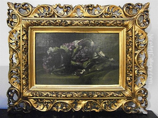 Bloemen Oil Painting by Edward van Ryswyck