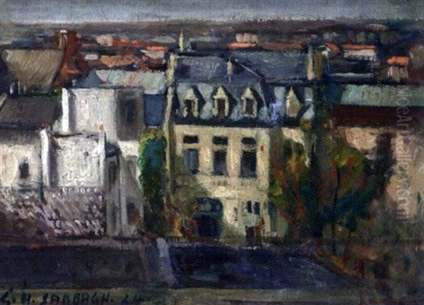 Vue Panoramique D'une Ville Oil Painting by Georges Hanna Sabbagh