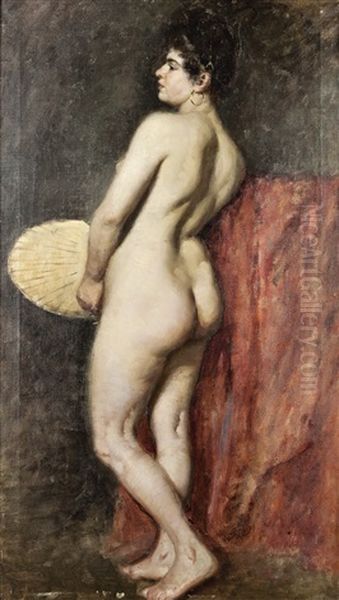 Nudo Femminile by Cesare Saccaggi