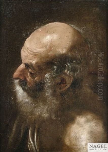 Der Heilige Hieronymus Oil Painting by Andrea Sacchi