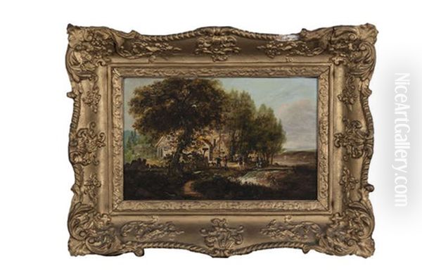 Revenue Raid Oil Painting by William Sadler the Younger