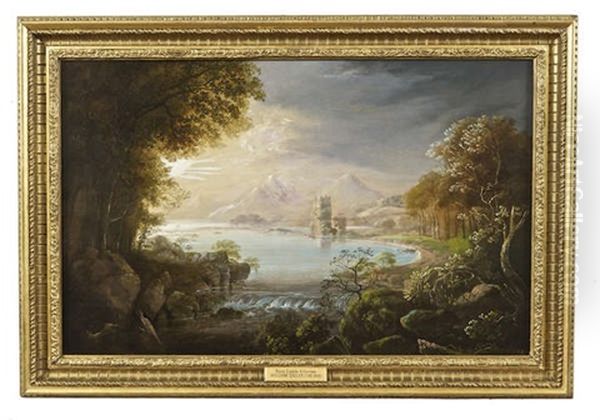 Ross Castle, Killarney Oil Painting by William Sadler the Younger