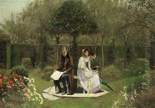 The Chaperone Oil Painting by Walter Dendy Sadler