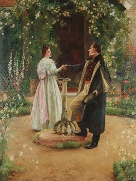 For Always Oil Painting by Walter Dendy Sadler