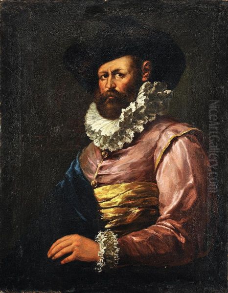 Ritratto Di Nobiluomo Con Gorgiera Oil Painting by Victor Boucquet