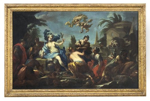 Allegoria Dell'asia by Giovanni Camillo Sagrestani