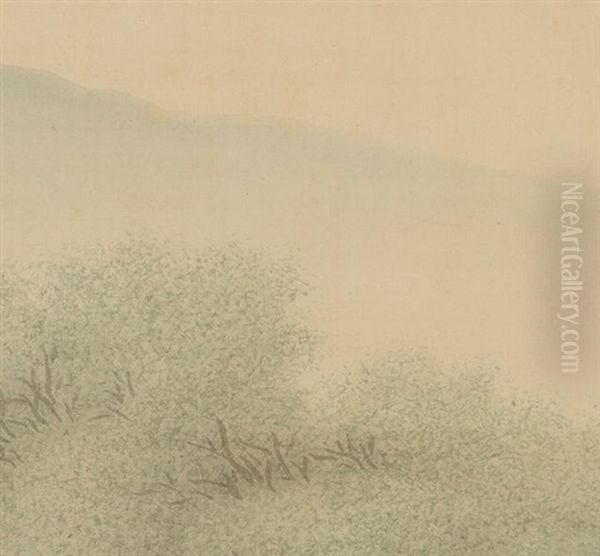 Spring Oil Painting by Kogetsu Saigo